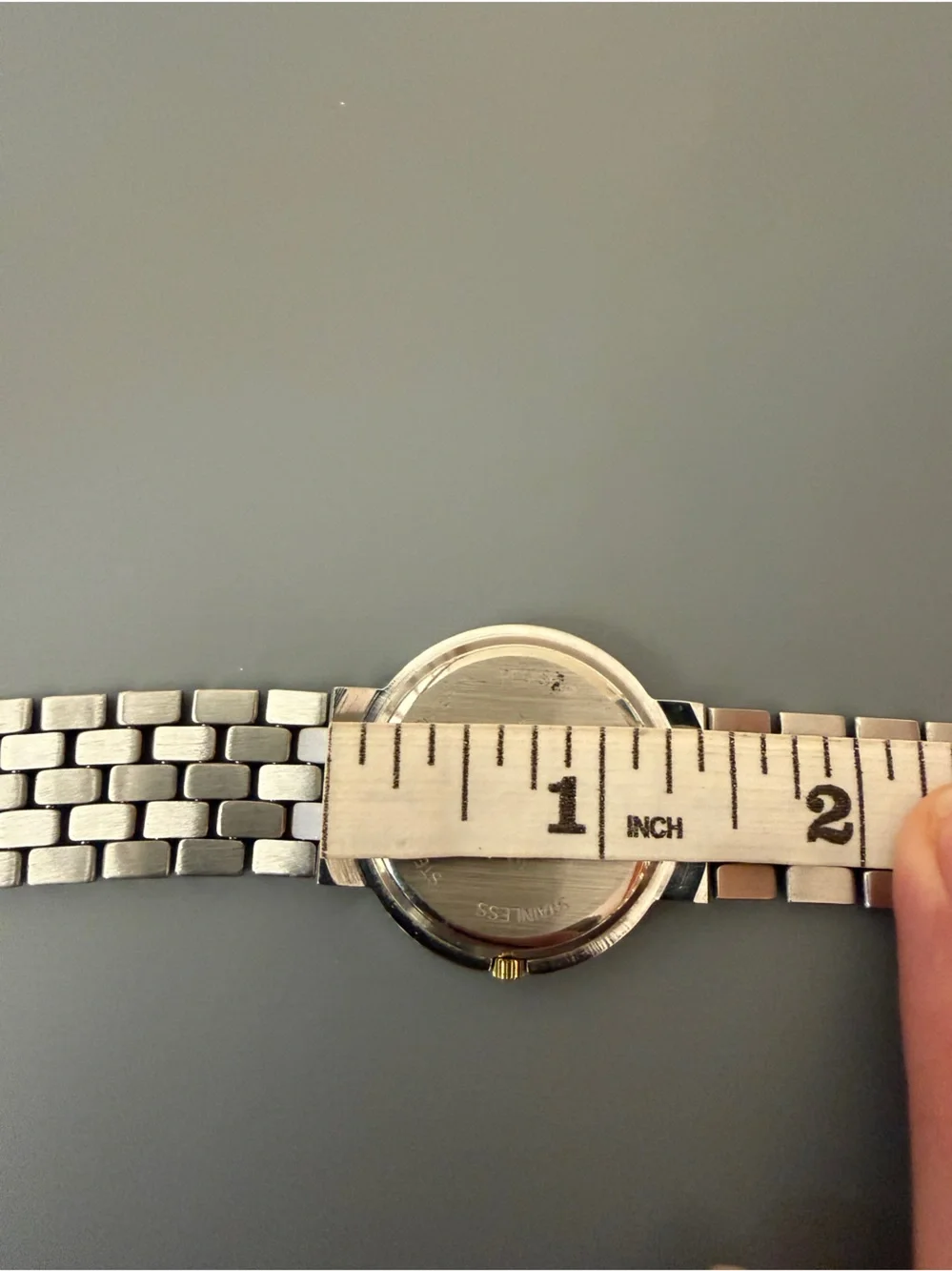 Vintage Givenchy Paris Two Tone Gold & Silver Swiss Quartz Dress Watch 32mm